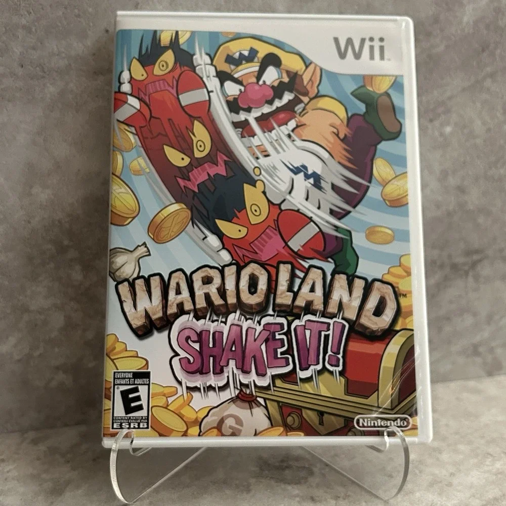 Wario Land: Shake It! - CIB / Complete - Nintendo Wii Game - Excellent Condition